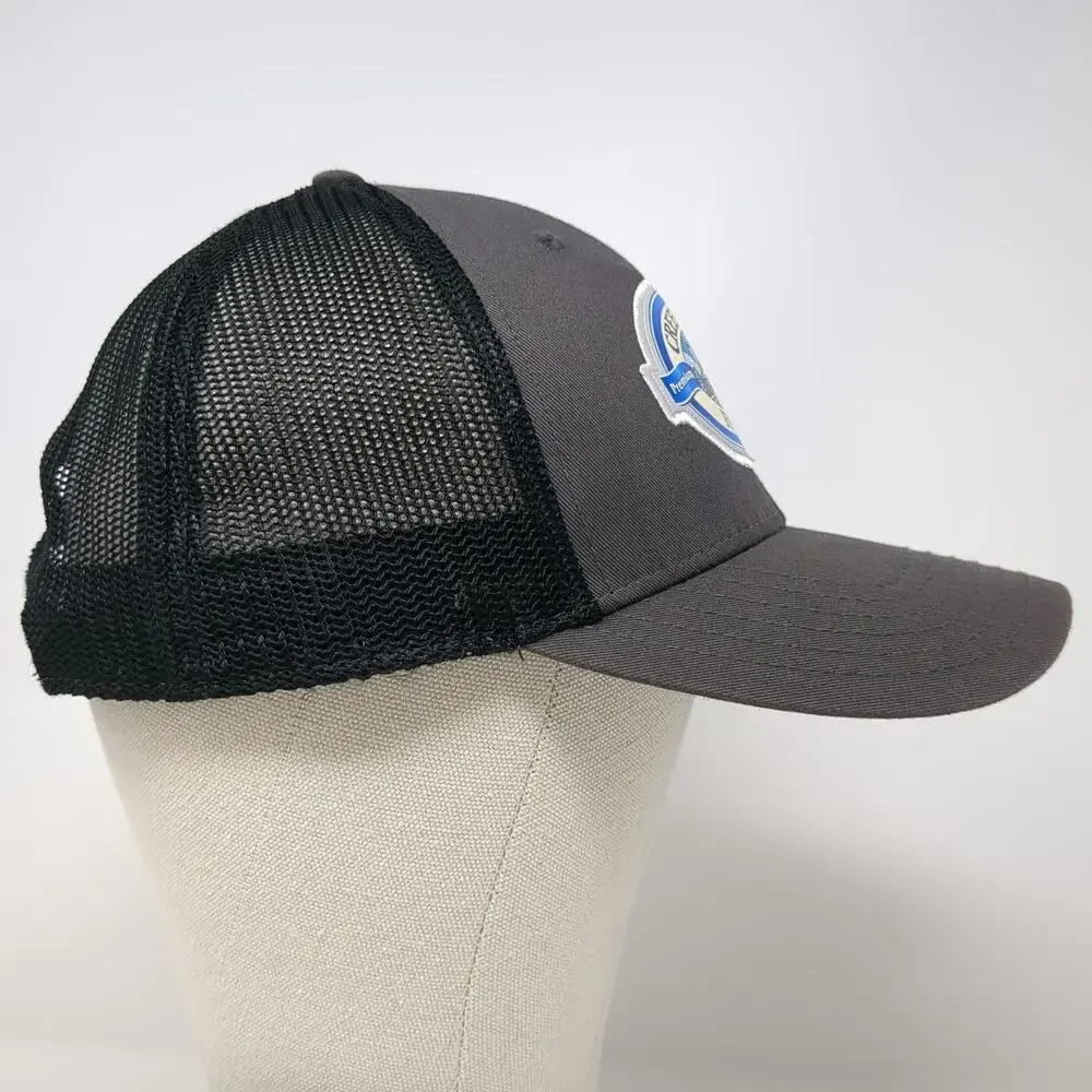 Otto Trucker Hat Gray One Size Creekstone Farms Beef Barn Patch Snapback Mesh